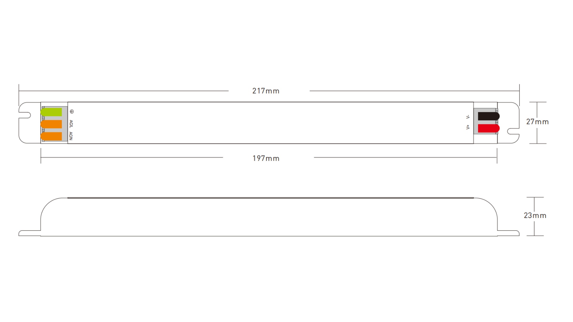 Univerzální ultratenký LED zdroj SLIM - řada "H", 24V | 100W | 4,17A | IP20, 5 let záruka